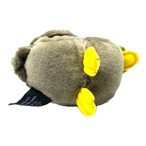 Ark Toys Realistic Mallard Duck Plush Gray Green 6" Premier Collect Yellow Feet - Picture 7 of 10